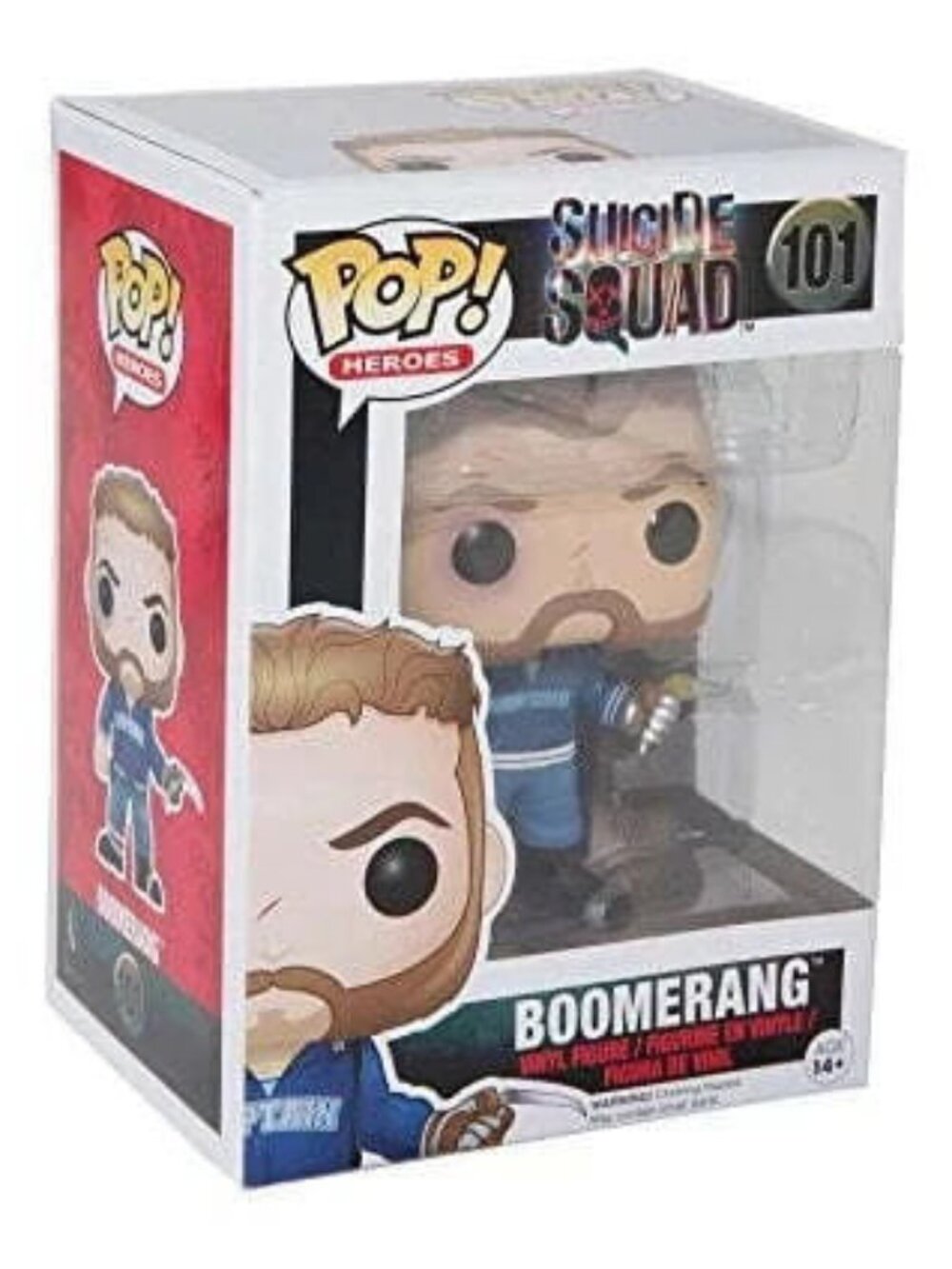 Funko POP! #101 Suicide Squad - Vinyl Figure - CAPTAIN BOMERANG - New in Box